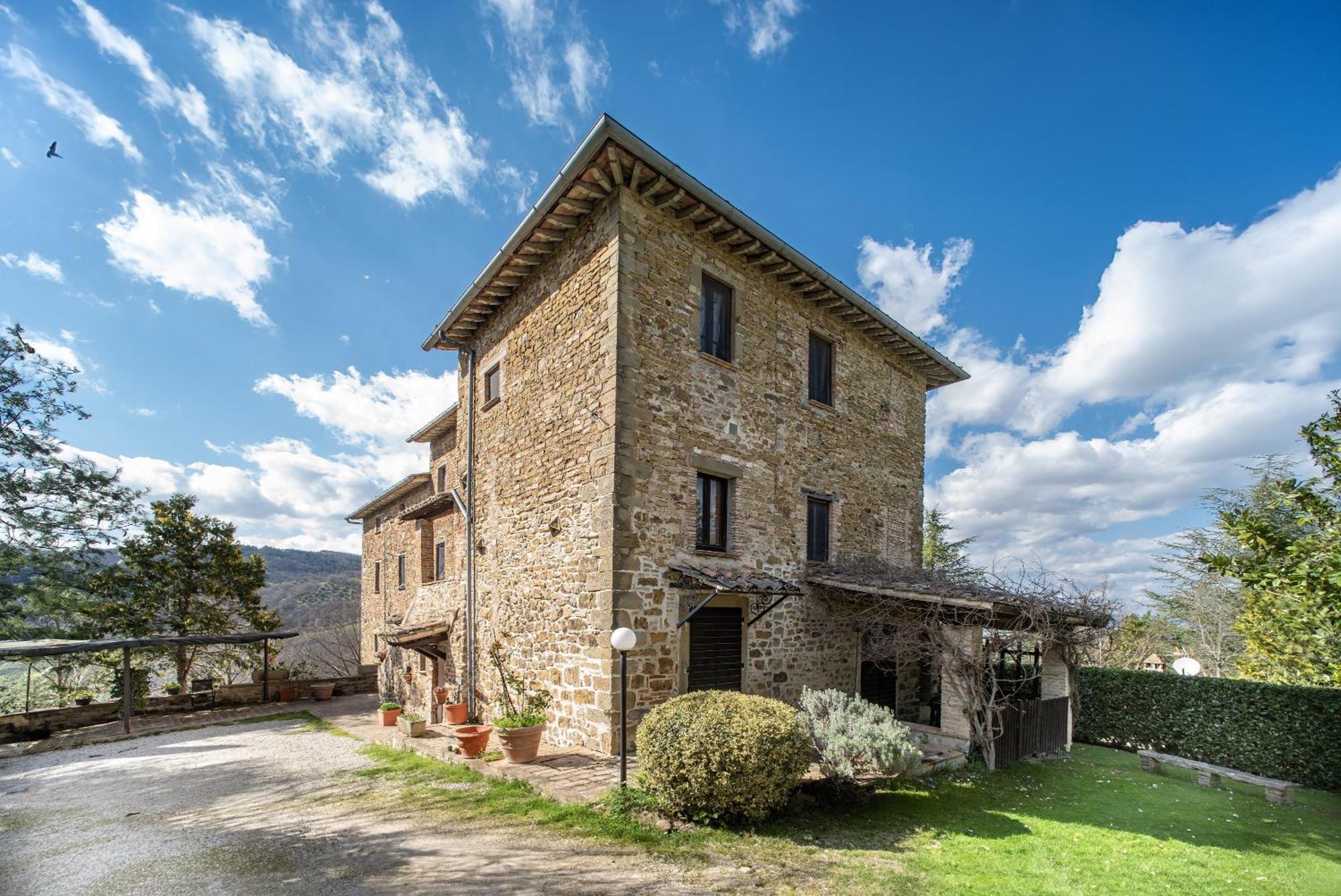 Girasole Ad Antico Casale '700 Villa Umbertide Exterior foto