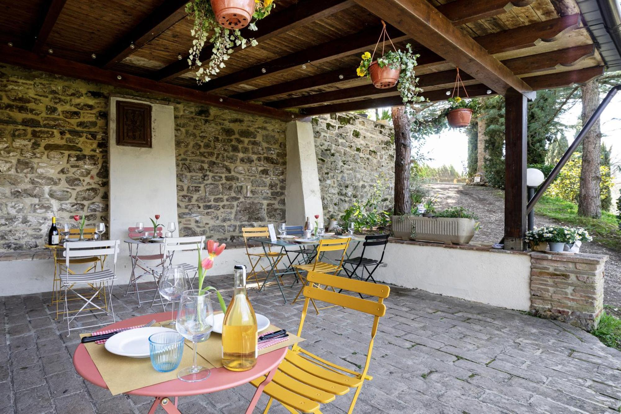 Girasole Ad Antico Casale '700 Villa Umbertide Exterior foto