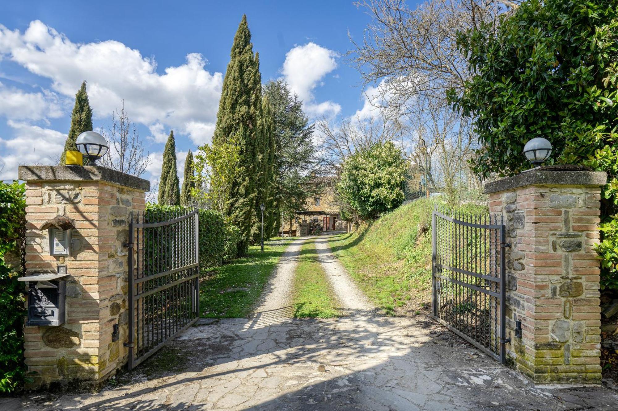 Girasole Ad Antico Casale '700 Villa Umbertide Exterior foto